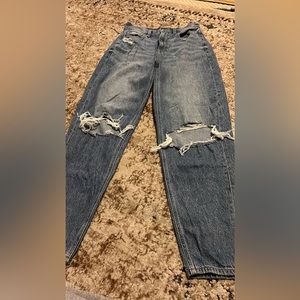 American Eagle Relaxed Mom Jean size 2 long